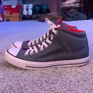 Converse All Star High Top Synthetic Textile Shoes SZ. 7 Mens SZ.8.5 Women’s